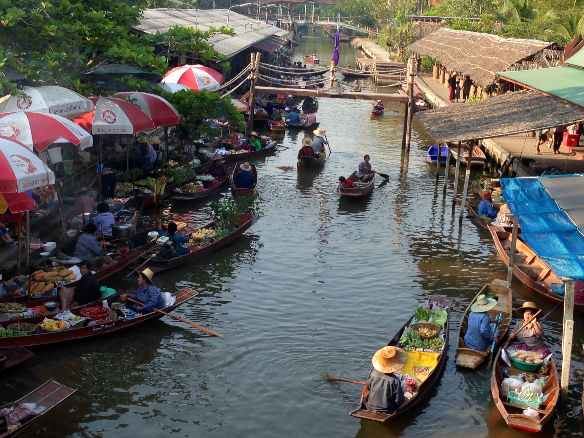 Floating Market and The Grand Palace
